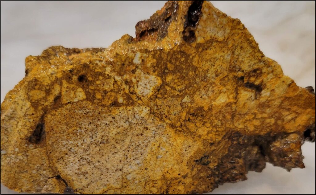 oxidized gold ore